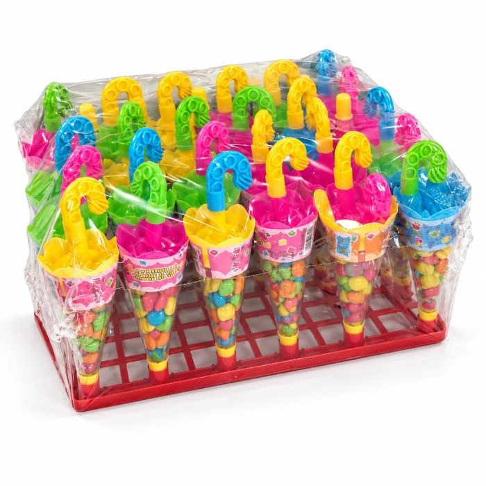Umbrella sombrilla chicle - Display de 30 unidades