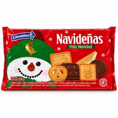 Galleta Navideña Colombina Roja  - 200 gramos