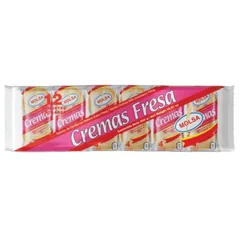 Cremas Molsa – Paquete de 12 unidades · Tipo: Fresa