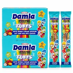 Damla sour tube - Display 24 unidades