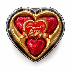 Corazón Rojo – 3 piezas