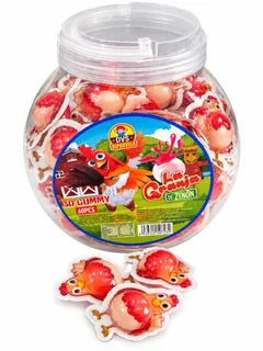 Gummy 3D -  Granja -  Bote de 60 unidades