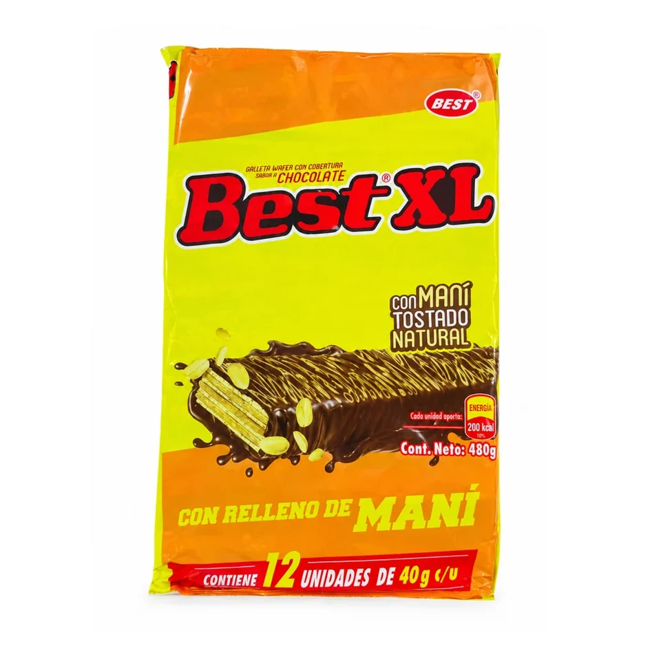 Galleta Best Xl – Paquete de 12 unidades de 45 g