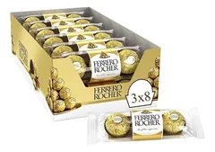 Ferrero rocher tripack 8x3 - 24 unidades